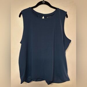 Athleta Women's Blue Sleeveless Top